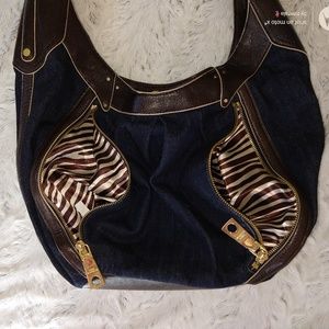 Dana Buchman Denim hobo